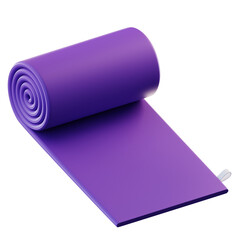 3D Illustration Workout Mat