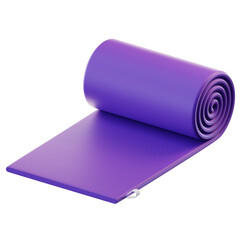 3D Illustration Workout Mat