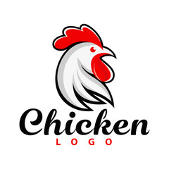 A cute and funny vector illustration of a rooster and chicken with feathers, beak, and wings, perfect for farm, poultry, and nature-themed designs