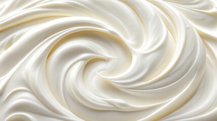 Swirled creamy texture background