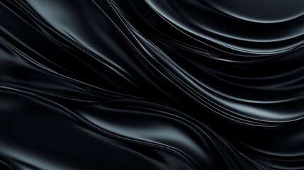 Obraz premium A dark abstract texture with a metallic embossed effect and deep reflective surfaces,