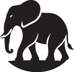 Elephant Flat vector illustration