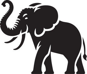Elephant Flat vector illustration