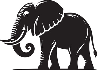 Elephant Flat vector illustration