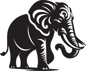 Elephant Flat vector illustration