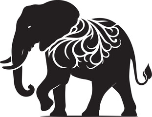 Elephant Flat vector illustration