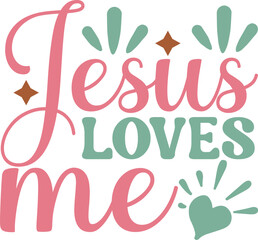 Obraz premium Christian Svg Design and Jesus Quotes Cut Files 