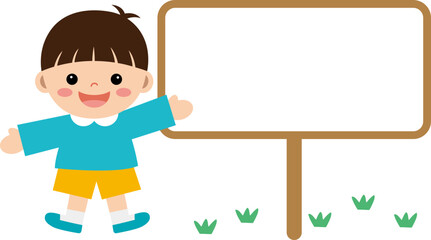 남자 어린이 벡터