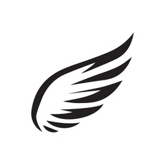 Obraz premium Wing logo and symbol illustration