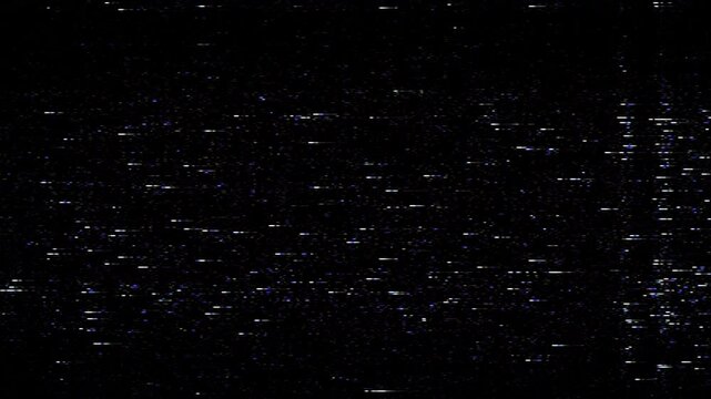 VHS Fast Forward Glitch Seamless 4K Video Background Overlay Effect Loop Flash Transition