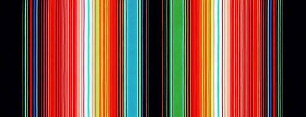 Vibrant Vertical Stripes Pattern on Transparent Background, Colorful Abstract Lines Art