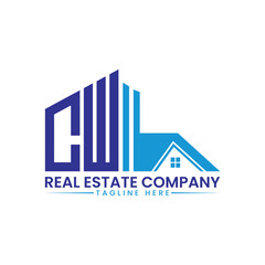Fototapeta premium Minimalist Building and House Logo Template