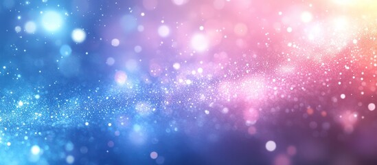 Obraz premium Galaxy bokeh background design