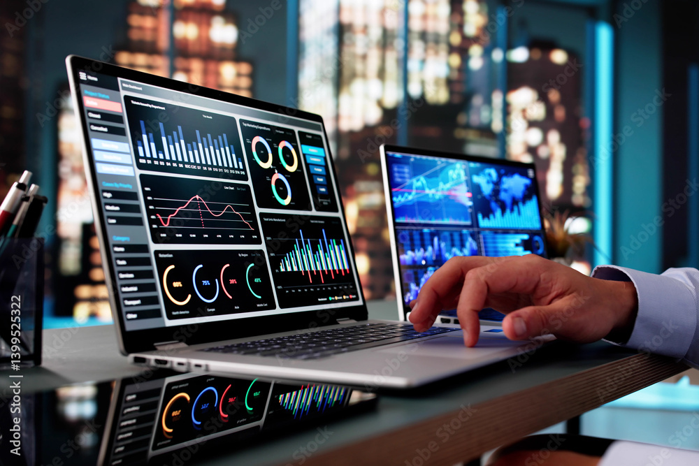 Poster Data Analyst Using Data Analytics KPI