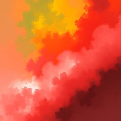 Obraz premium abstract background with red paint splashes
