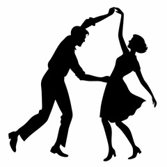 dancing couple