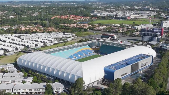 Aerial View of CBUS Super Stadium