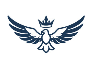 Obraz premium Flying bird logo Royalty