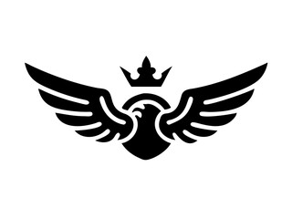 Obraz premium Flying bird logo Royalty
