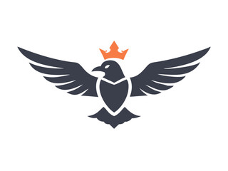 Obraz premium Flying bird logo Royalty