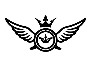 Obraz premium Flying bird logo Royalty