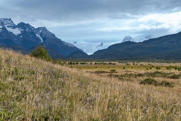 amazing patagonia nature in summer