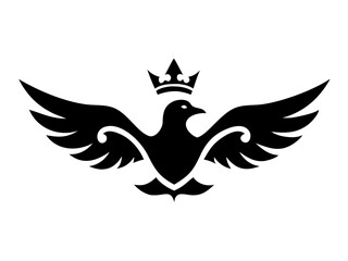 Obraz premium Flying bird logo Royalty