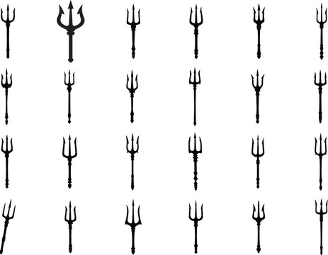 Trident Silhouettes