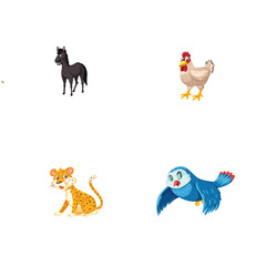 set of animals