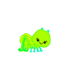 grasshopper cartoon 