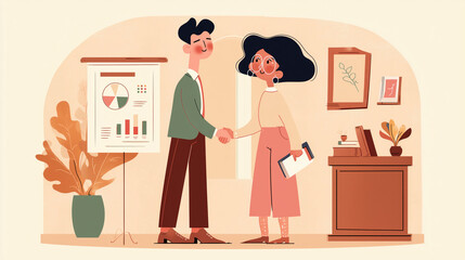 A stylish visual of an art wrap-up session, capturing the final moments of a gallery presentation with charm.