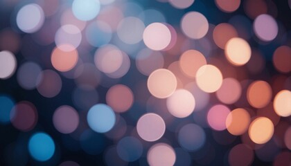 Obraz premium Abstract blurred circles background for elegant header section