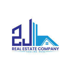 Fototapeta premium Minimalist Building and House Logo Template