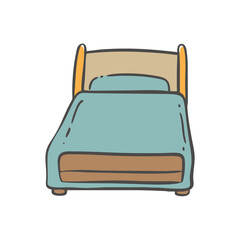 trundle bed icon, trundle bed vector illustration-simple illustration of trundle bed, perfect for trundle bed logos and icons