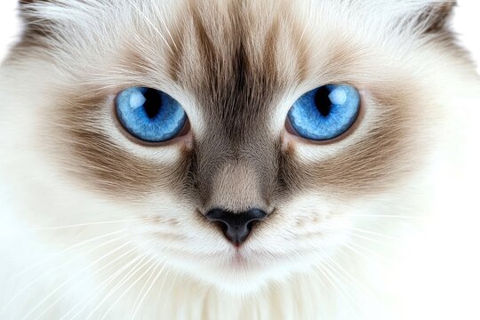 cat animal eyes pet kitten feline eye domestic fur cute white blue face kitty portrait whiskers nose pets mammal animals look close-up green black gray