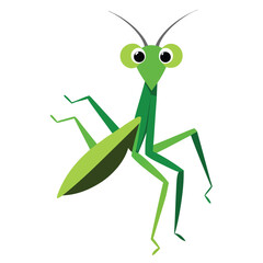 Mantis vector icon isolated on white background
