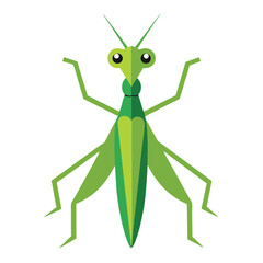 Mantis vector icon isolated on white background