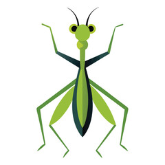 Mantis vector icon isolated on white background