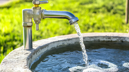 Obraz premium Stell should be the first to make reusable water battle more stylish.