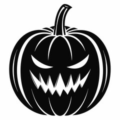 creative details Pumpkin Icon Vector Illustration