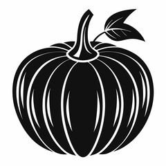 creative details Pumpkin Icon Vector Illustration