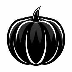 creative details Pumpkin Icon Vector Illustration