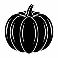 creative details Pumpkin Icon Vector Illustration