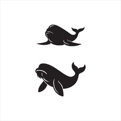 vector illustration of a fish