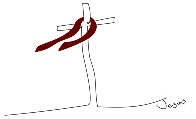 jesus christ on cross