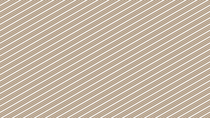 White and brown diagonal stripes background. Lines seamless pattern. Cute background with diagonal line.