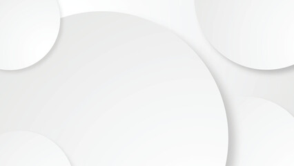 business background abstract white circle background gradient wallpaper curve shape web banner template