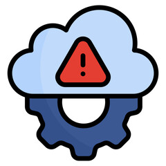 Cloud Risk Mitigation Icon