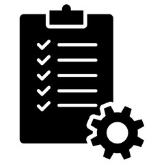 Obraz premium Production Planning Icon