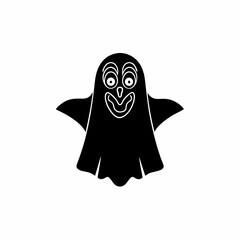 creative details Ghost Icon Vector Illustration 